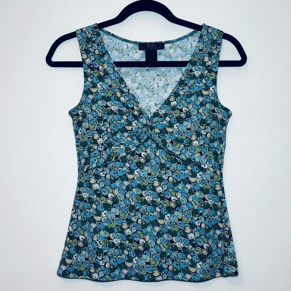 BCBG MAX AZRIA Essentials Sleeveless Blouse